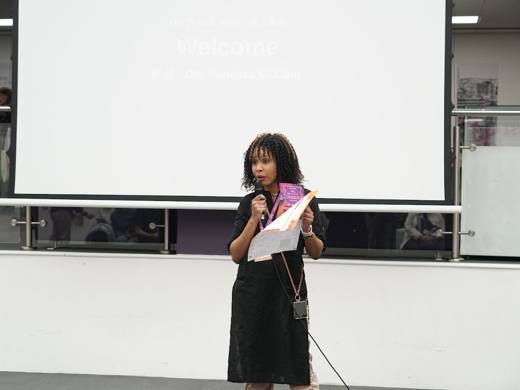 Cllr Vanessa McCain 致歡迎辭 · Cllr Vanessa McCain welcomes everyone