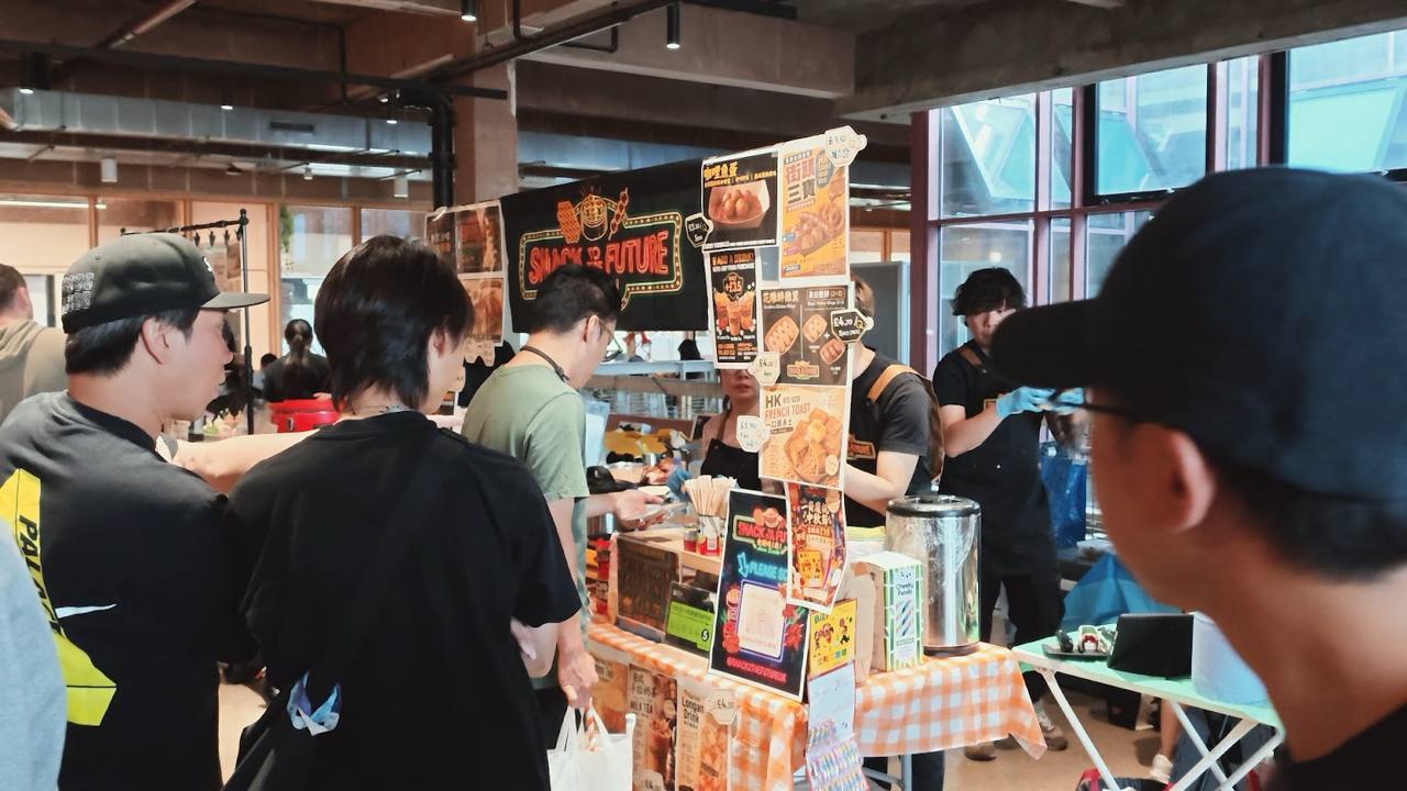 Oru Space 熱食市集 · The Oru Space hot food market