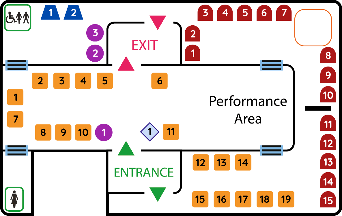 Library Level 2 layout floor plan