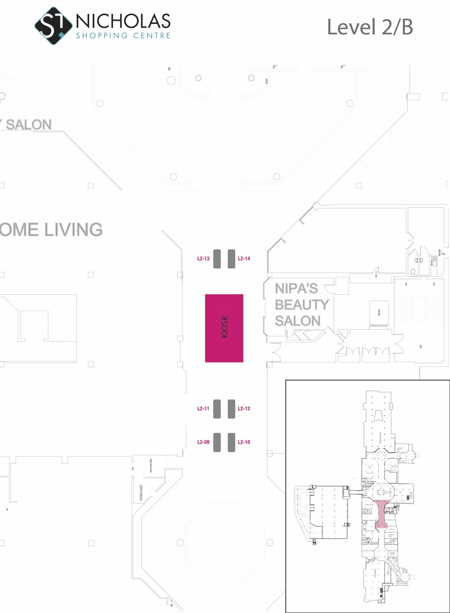 St Nicholas Level 2/B floor plan